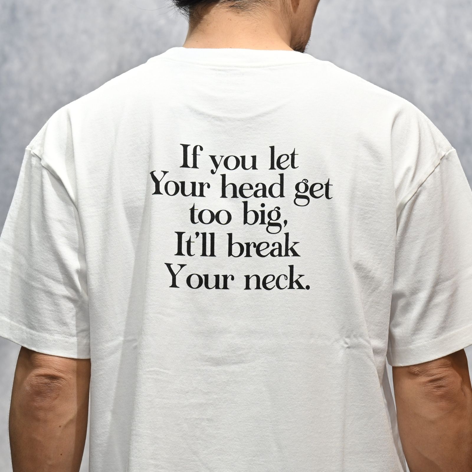 It’ll Break Your Tee （WHT） ｜プリントTシャツ (ホワイト)｜2604-4001