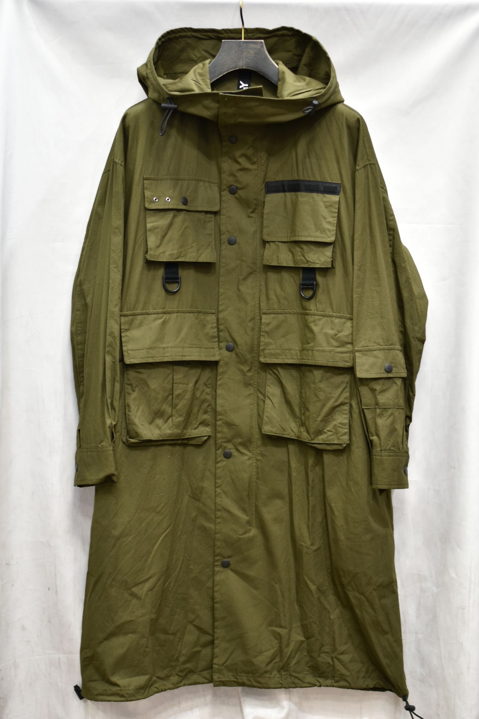 40/2 Cotton Broad Pocket Hood Coat