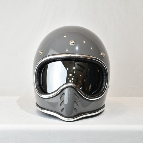 再販売通知リクエスト可 | BURST CHROME CROSS (GREY) | バースト クロムクロス ヘルメット