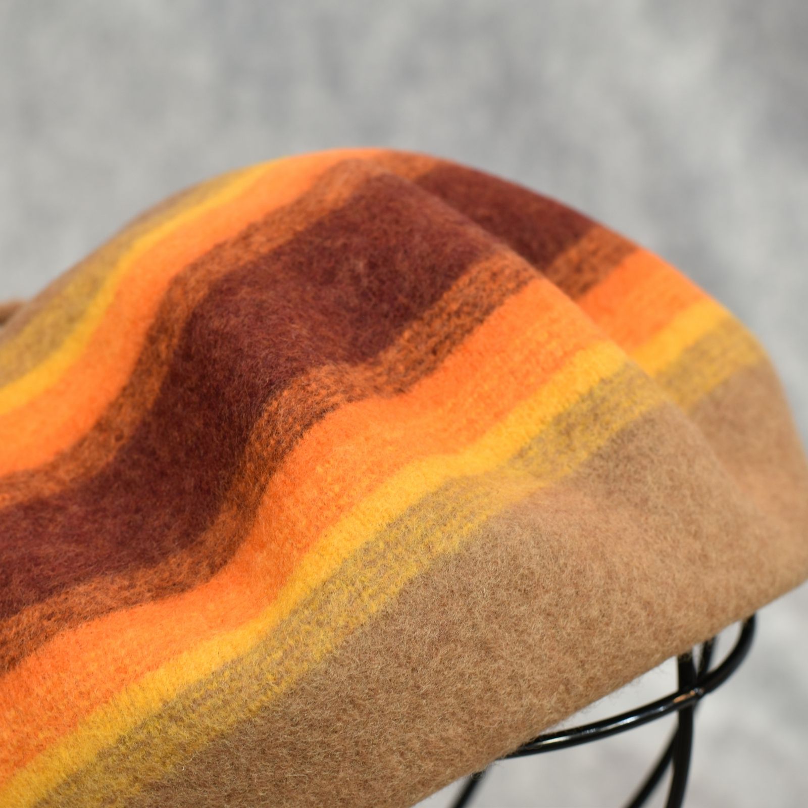 Chimayo Wool Beret "TRUJILLO" (CAMEL)｜チマヨ ウール ベレー帽｜Y01023