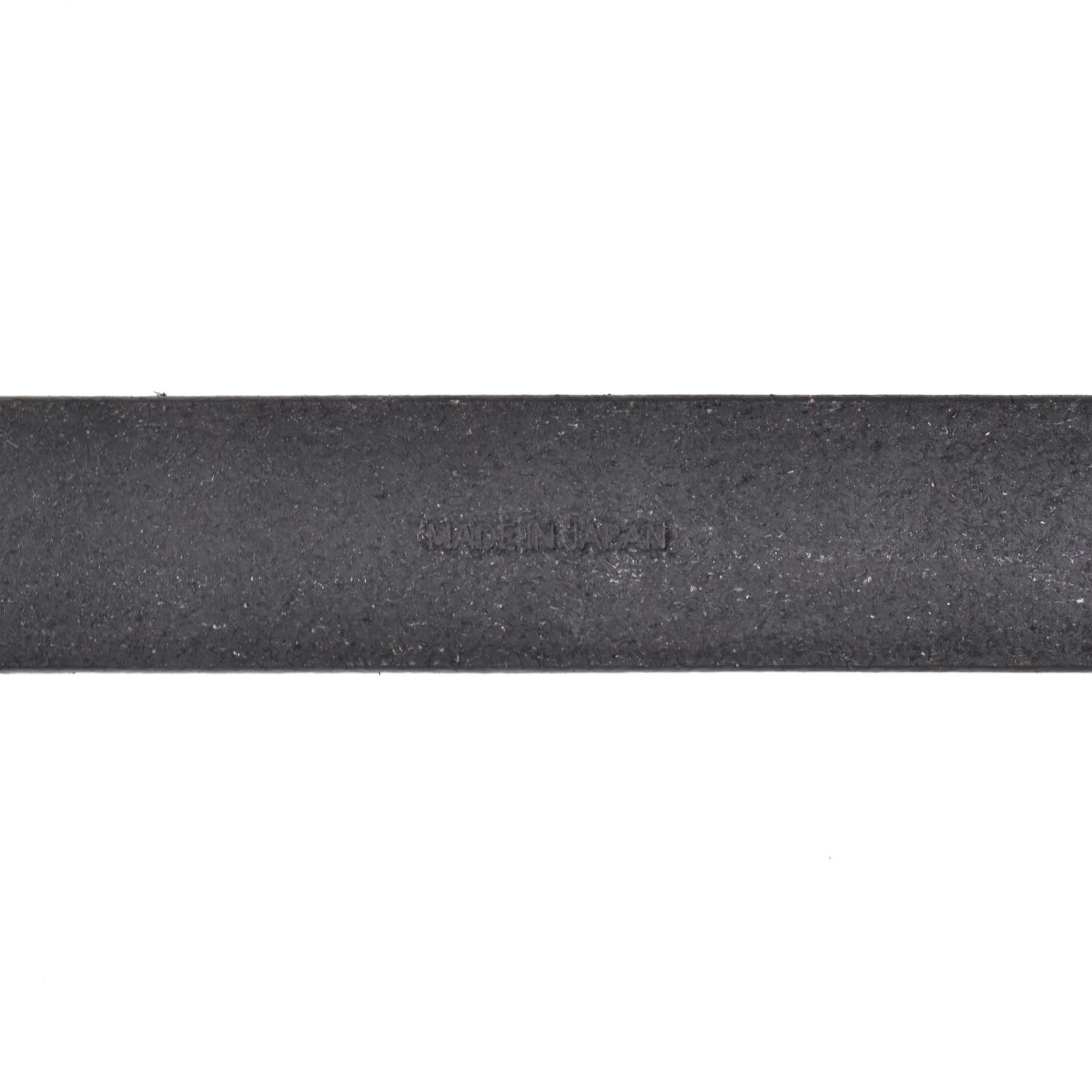 Suede Leather Belt （BLK） / スエードレザー ベルト （ブラック） LBT-016