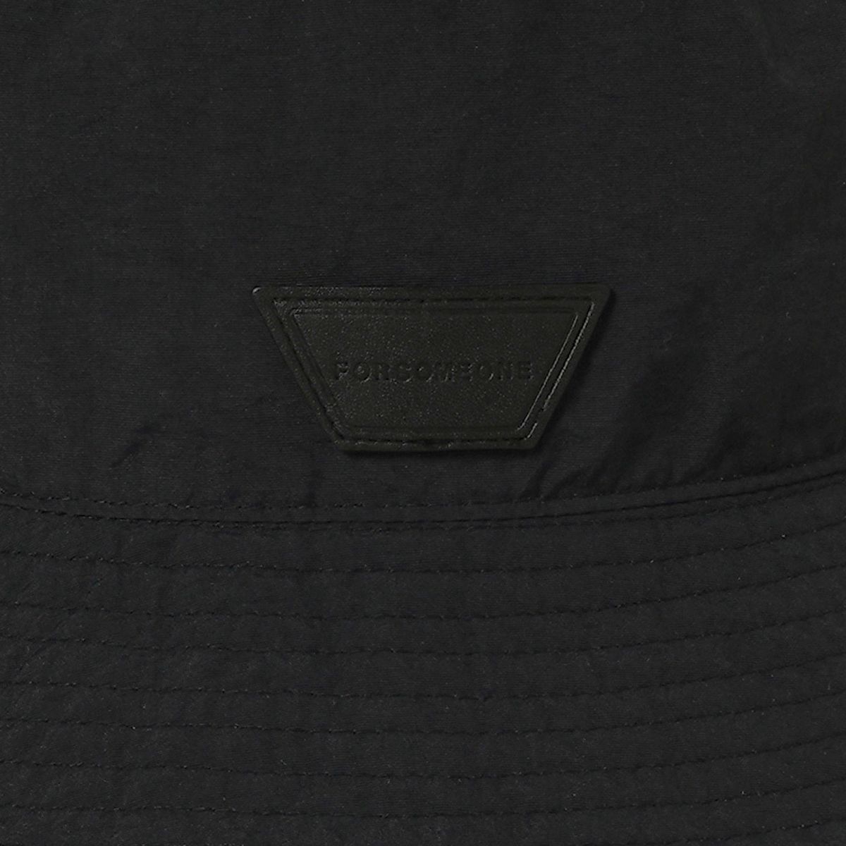 NYLON BUCKET HAT (BLACK) / バケハ（帽子） ブラック