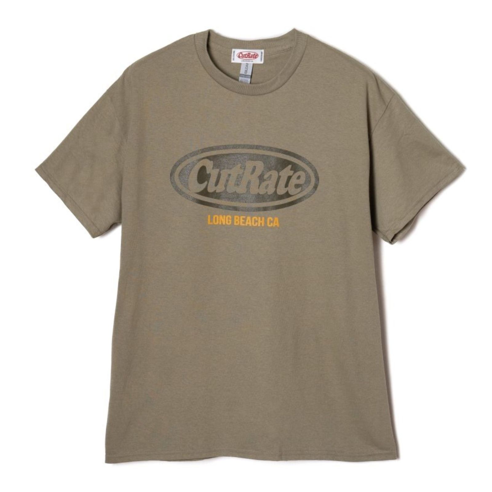 CUTRATE LOGO S/S TEE (PRAIRIE DUST) / プリントTシャツ