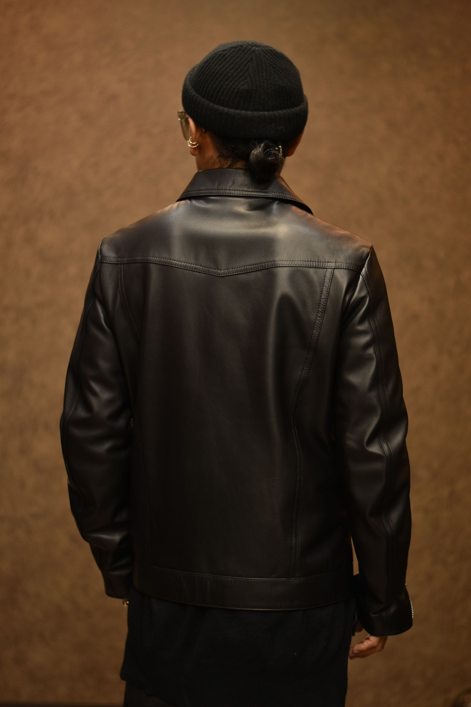 ISAMU KATAYAMA BACKLASH - スペインラムレザー ダブル ISAMU KATAYAMA BACKLASH - スペインラムレザー ダブル