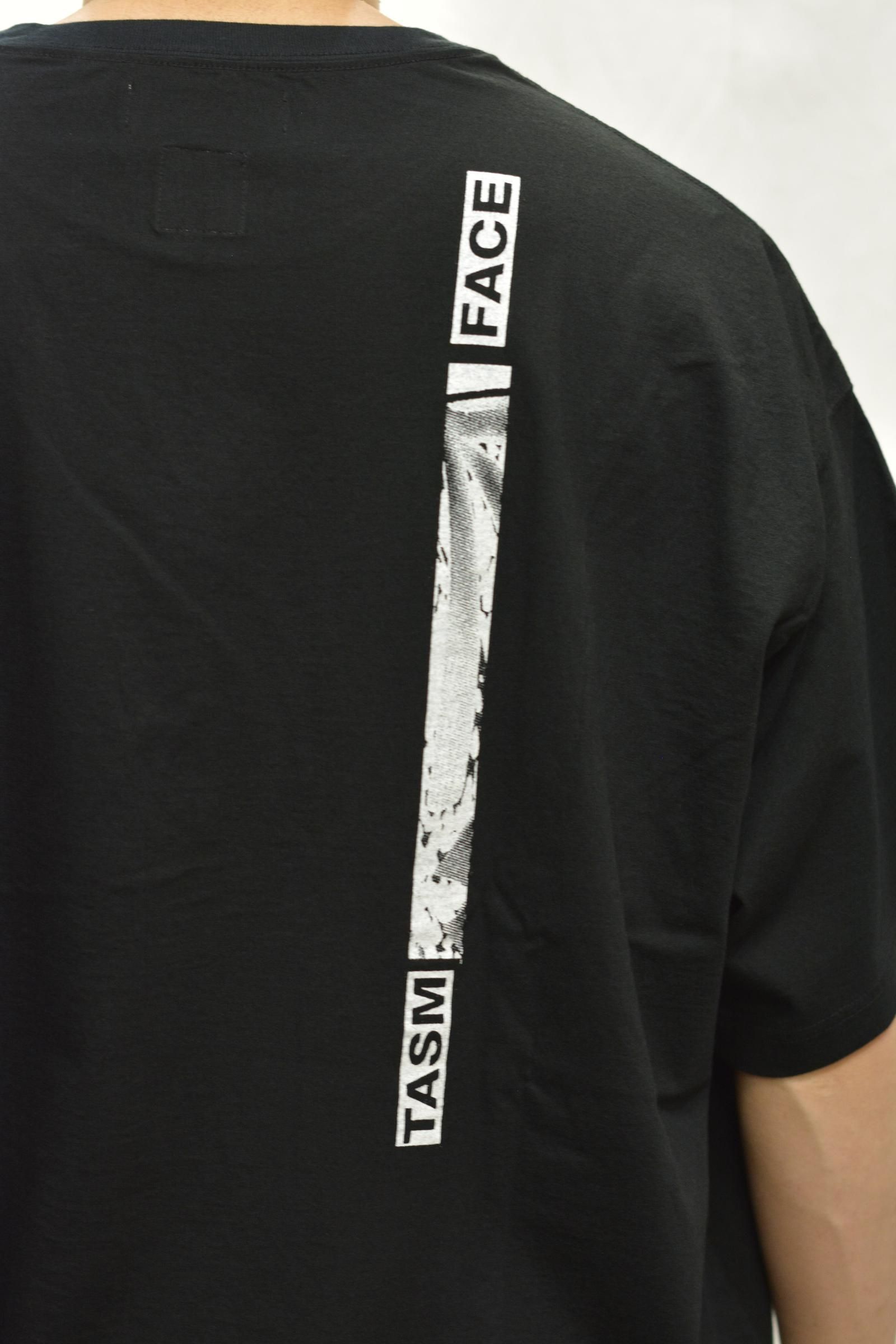 BARCODE PRINT TEE (BLACK)