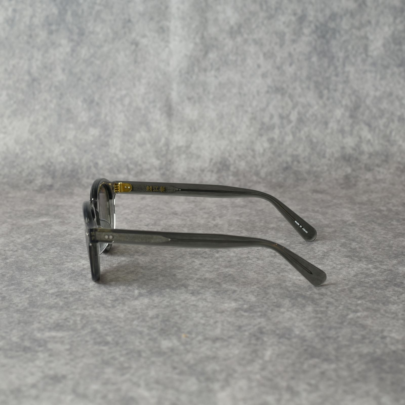 × HIGH FIVE FACTORY B/W TYPE GLASSES (GRAY / GREEN) / × ハイ ファイブ ファクトリー ボストン/ウェリントン サングラス