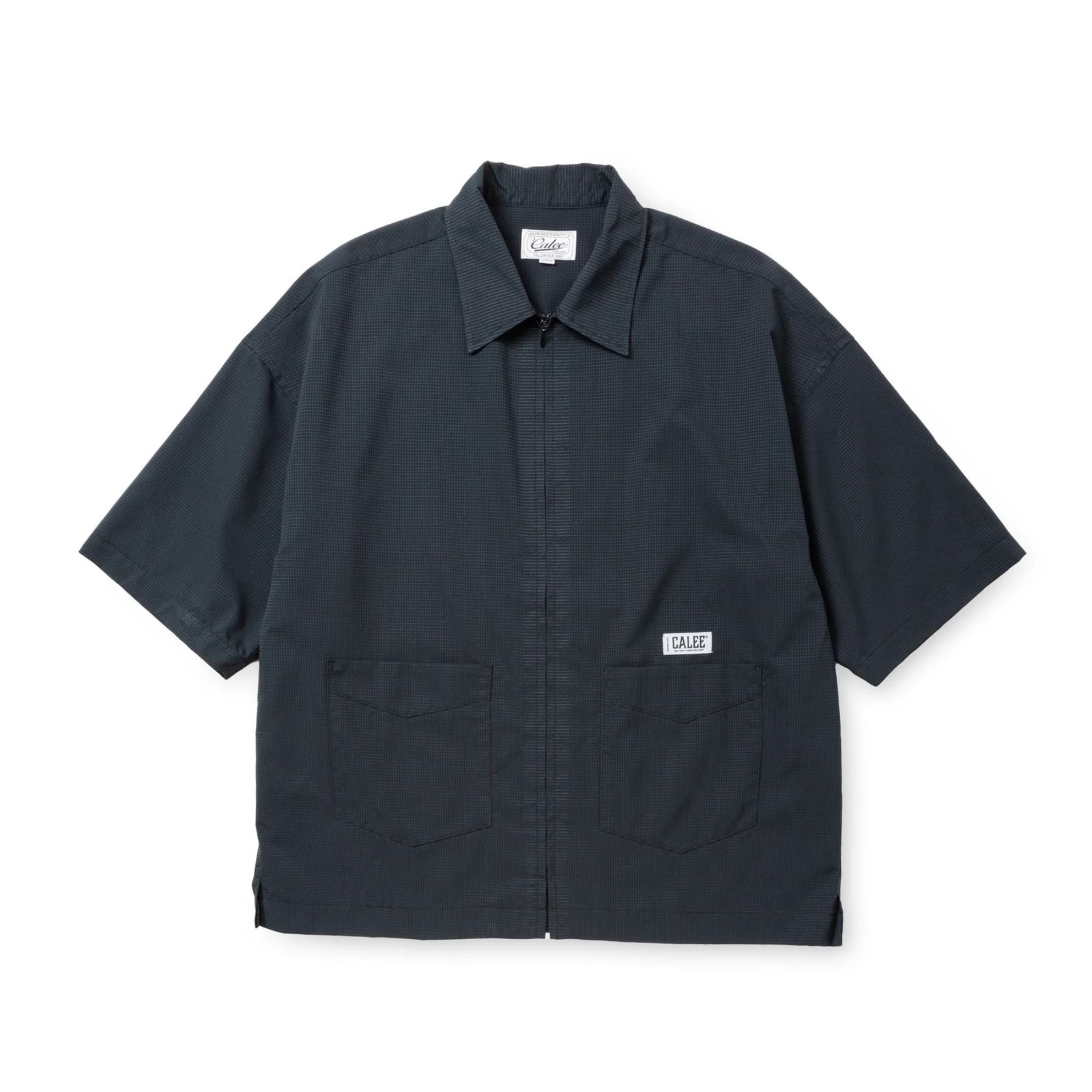 DOTAIR®︎ MULTI FUNCTION ZIP SH (BLACK) / ドットエア 多機能 半袖シャツ