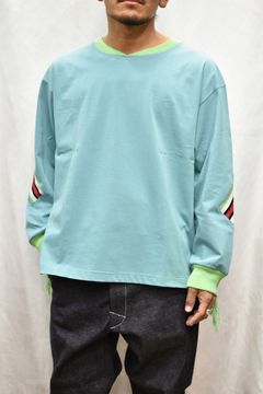 サッカーリブ ロングカットソー