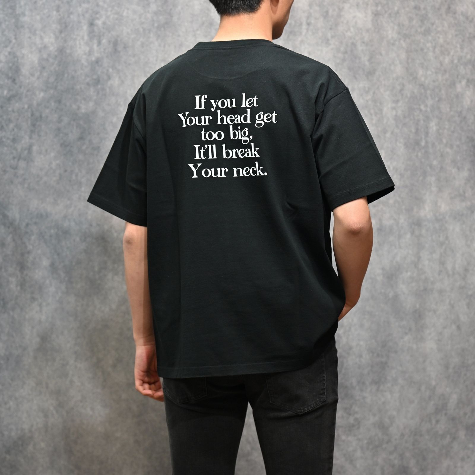 It’ll Break Your Tee （BLK） ｜プリントTシャツ (ブラック)｜2604-4001