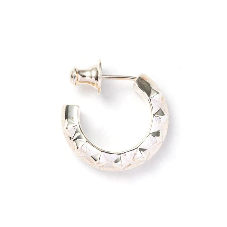 CALEE - STUDS ROLL SILVER PIERCE <LARGE> (SILVER CALEE - STUDS ROLL SILVER PIERCE <LARGE> (SILVER