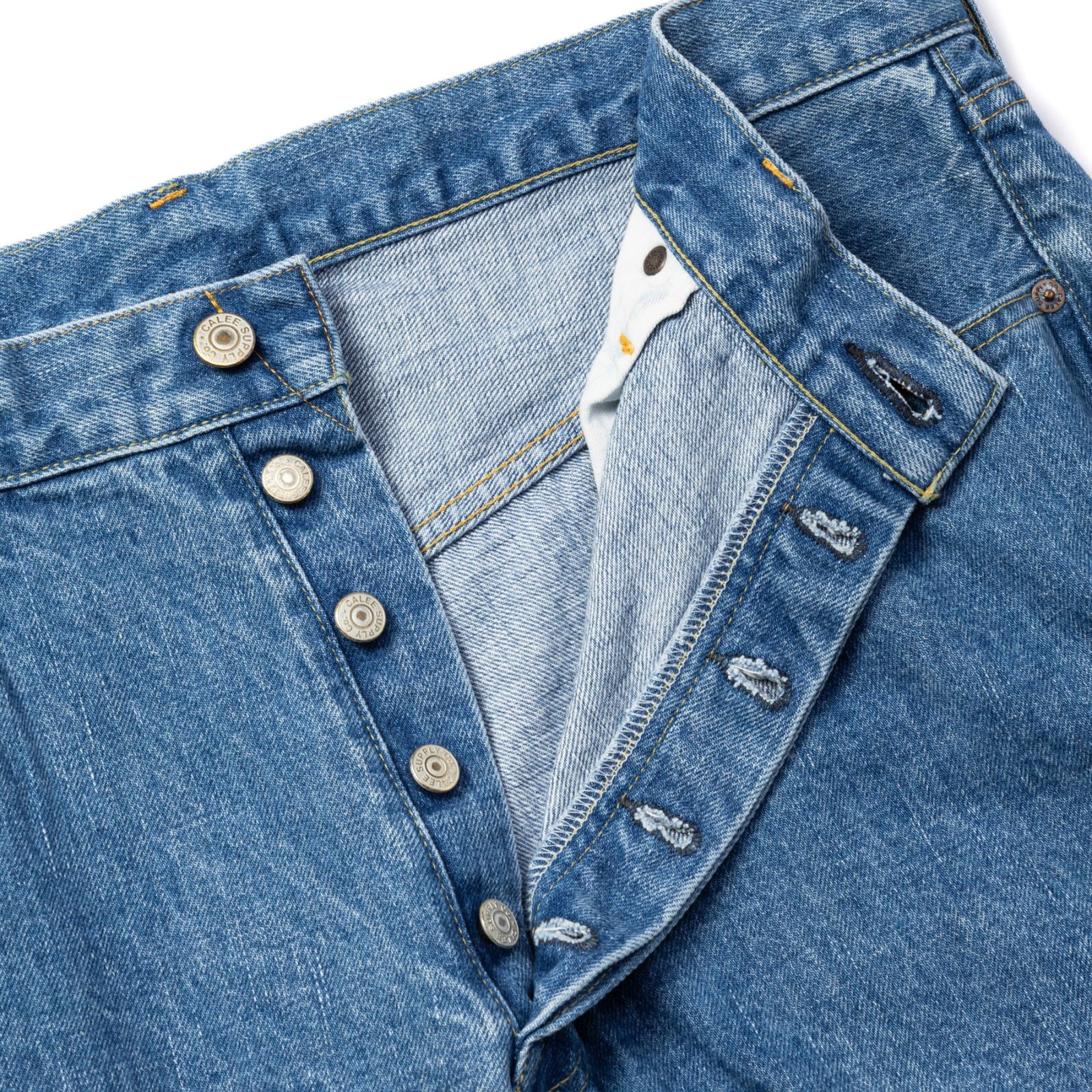 VINTAGE REPRODUCT STRAIGHT DENIM PANTS ＜USED＞ (USED INDIGO BLUE)｜ストレート デニムパンツ｜CL-26AWPT005