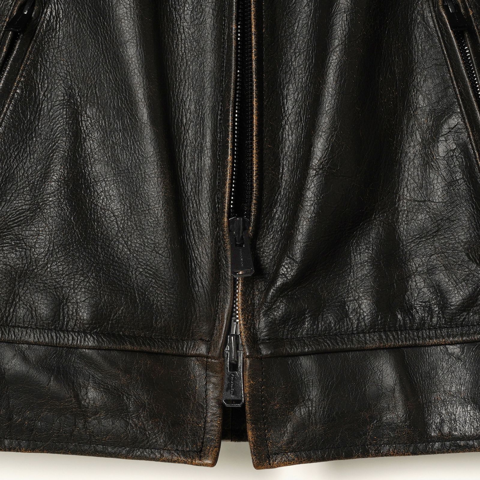 RACING JACKET LEATHER (BLACK) / レーシング レザージャケット （ブラック）