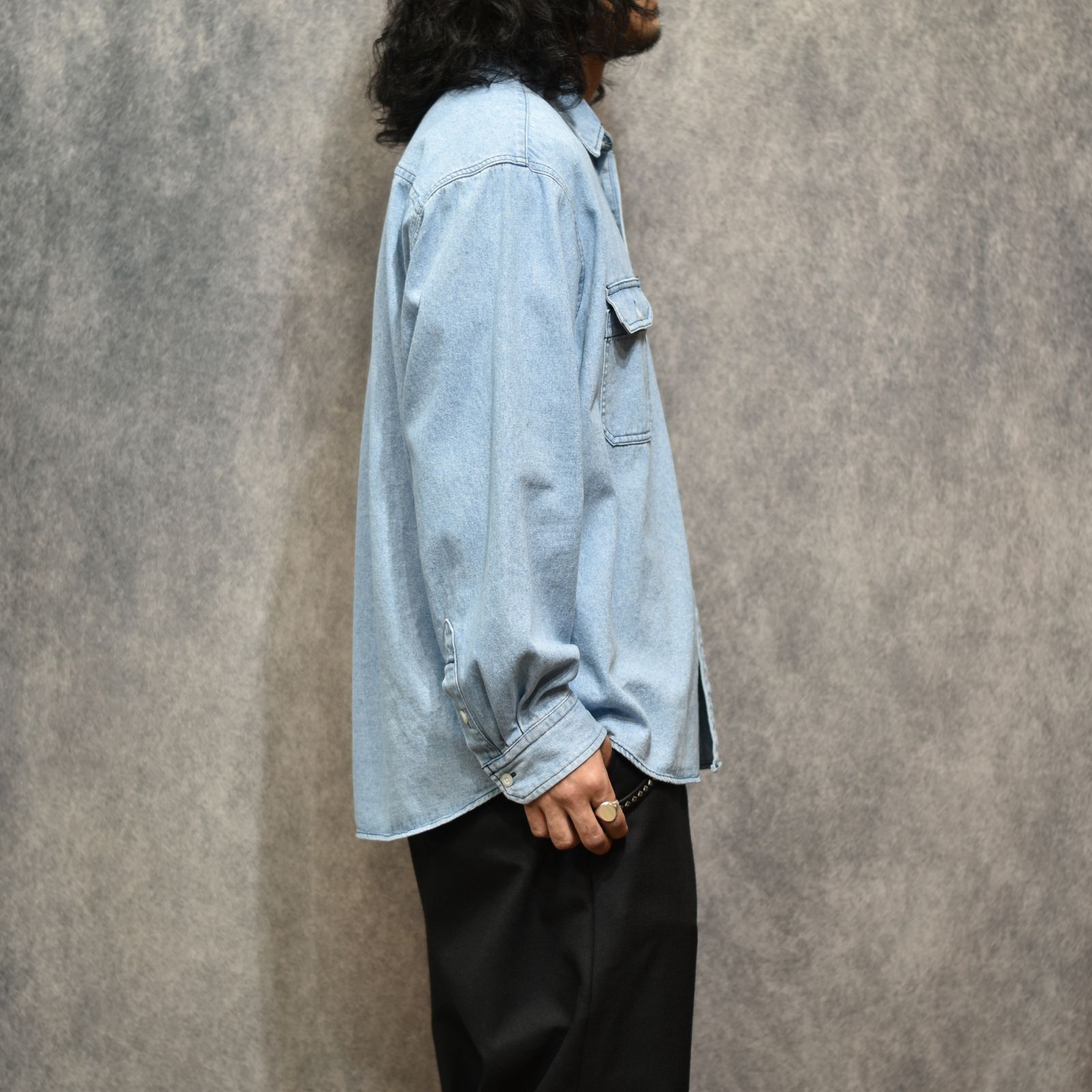 R9 DENIM SHIRT （INDIGO）｜デニムシャツ｜RW26S0203