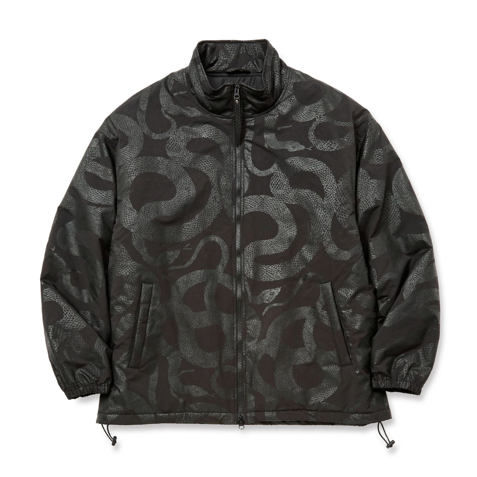 P/N TRACK TYPE JACKET ＜SNAKE PATTERN＞ (BLACK)｜トラックジャケット｜CL-25AW005SNK