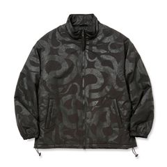 P/N TRACK TYPE JACKET ＜SNAKE PATTERN＞ (BLACK)｜トラックジャケット｜CL-25AW005SNK
