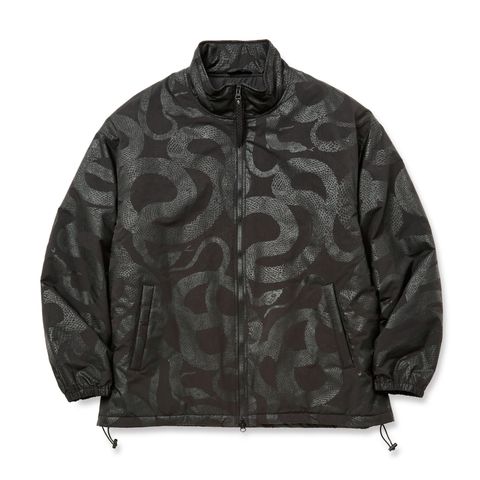 P/N TRACK TYPE JACKET ＜SNAKE PATTERN＞ (BLACK)｜トラックジャケット｜CL-25AW005SNK