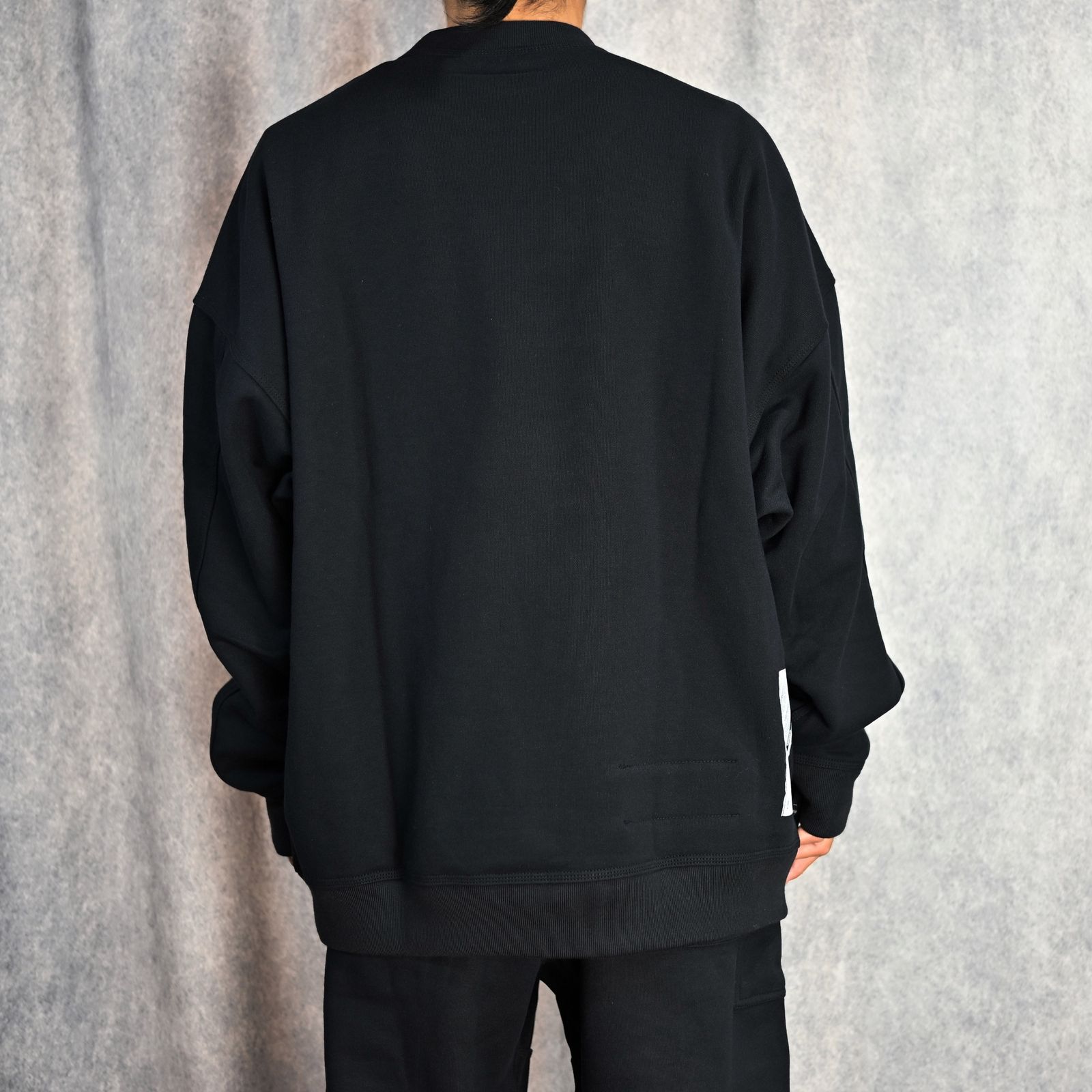 LONG SLEEVE T-SHIRT (BLACK) -  ロングスリーブ カットソー （ブラック） 1242-CS04-003