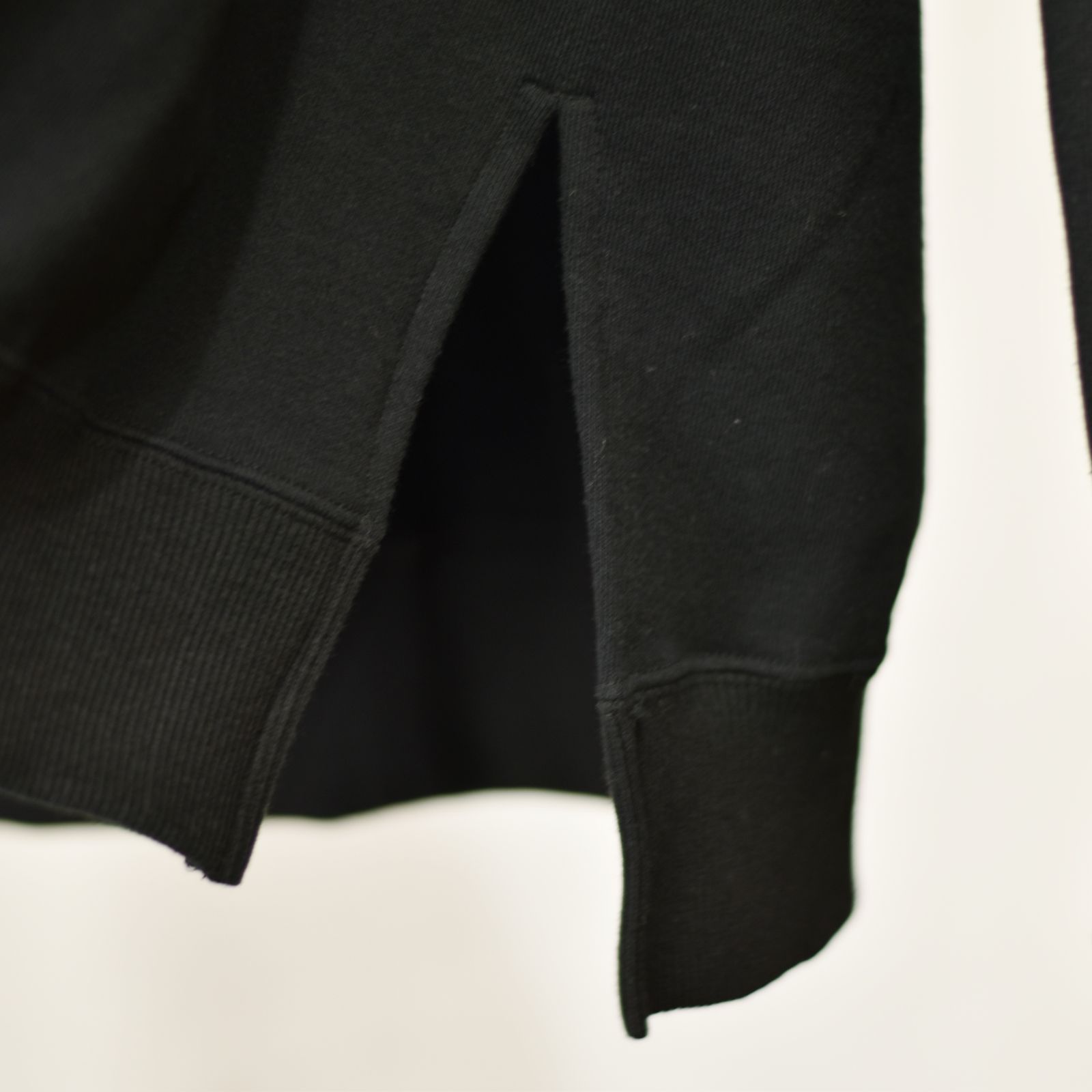 ニードルパンチ 切り替えシャツ / LB23SS-SH01-NDP (SAX STRIPE×BLACK)
