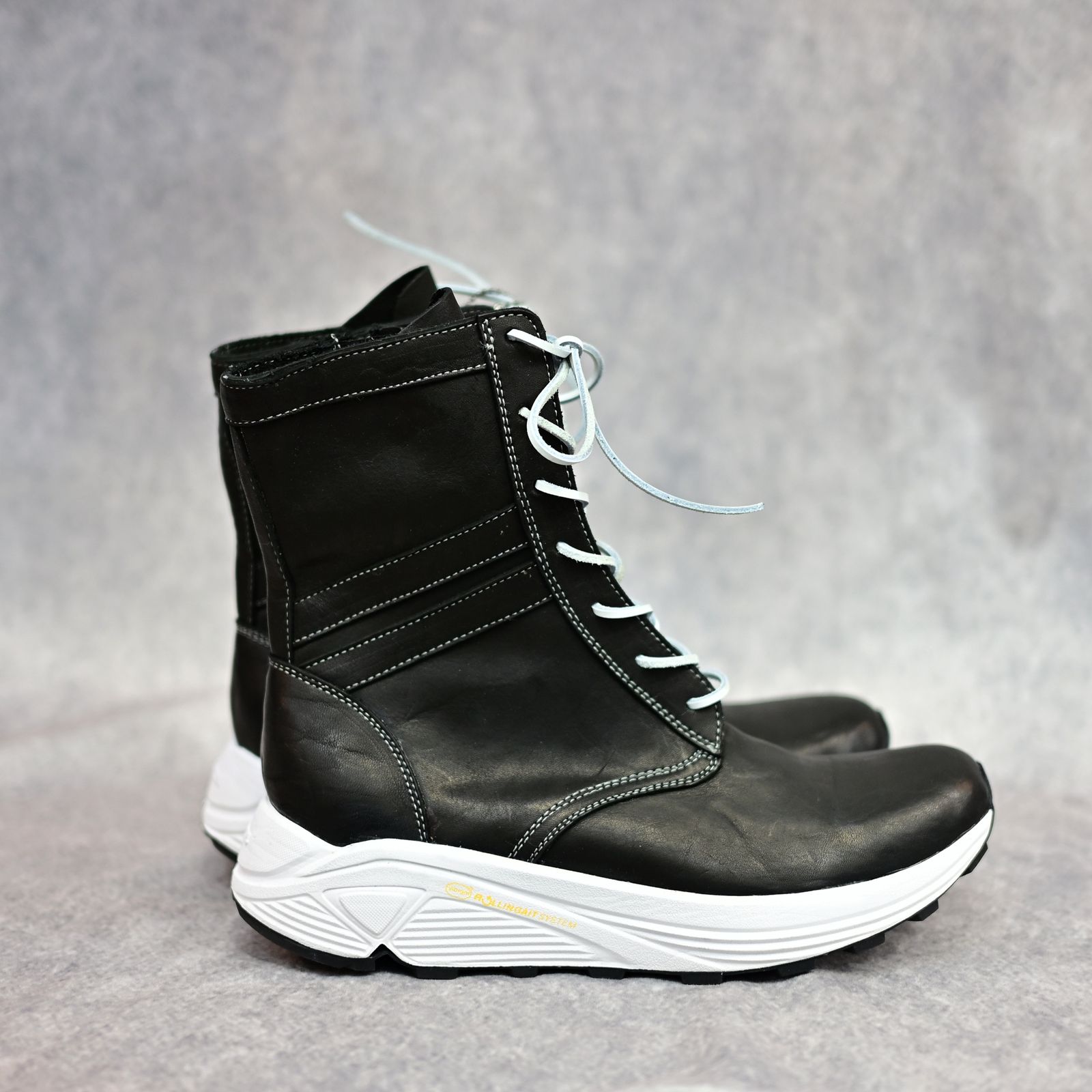 ジャパンショルダー製品染め コンバットスニーカー （BLACK）｜ブーツ スニーカー ｜ 657-02