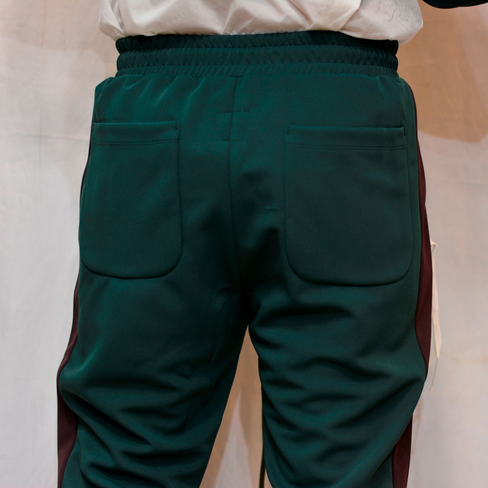 "FLARED JERSEY PANTS