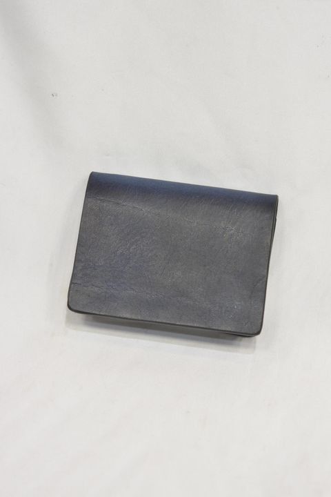 イタリアンダブルショルダー シワ加工プルアップ カードケース