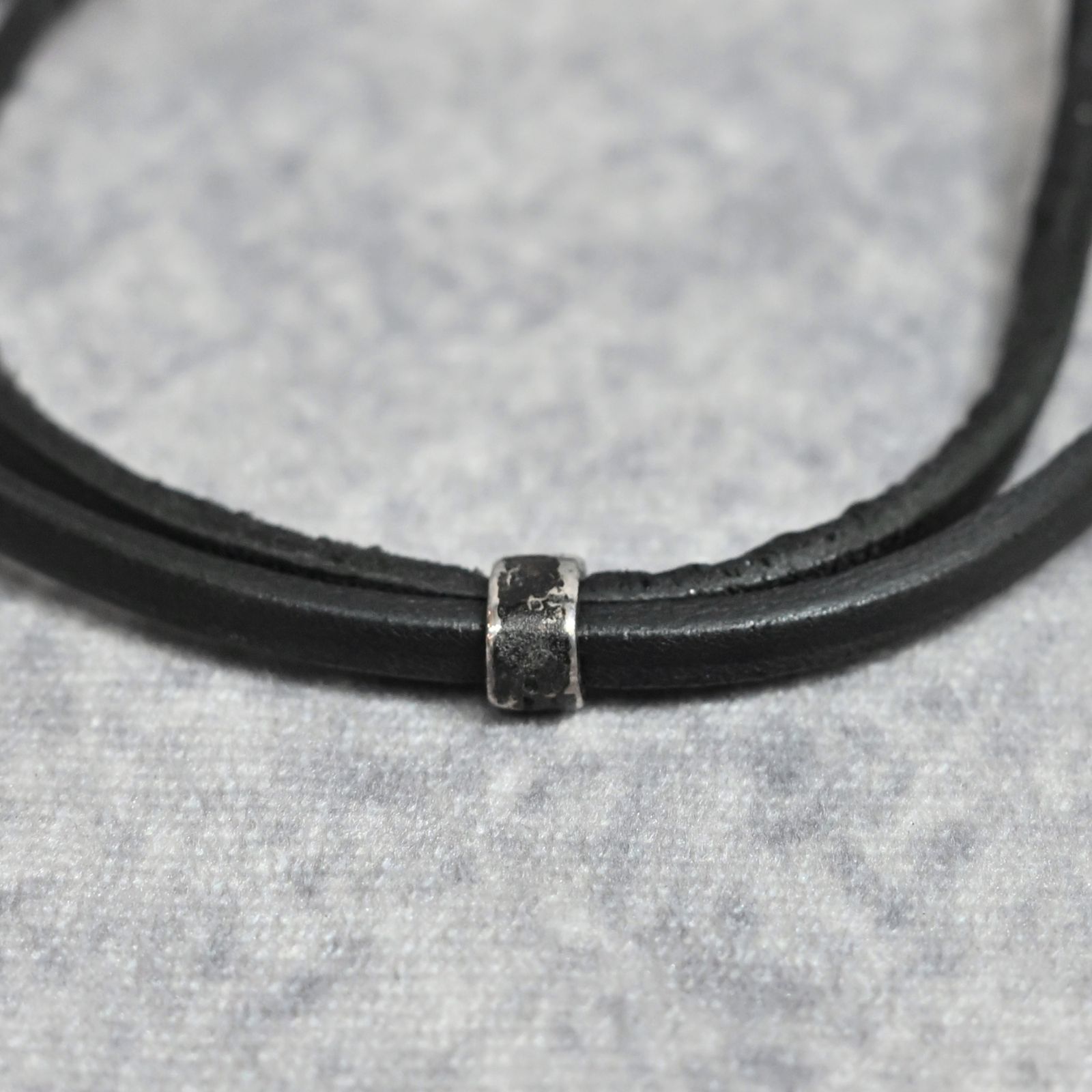 TALON TOP-03 + MARYAM HORSE LEATHER CORD｜ SILVERS 純銀