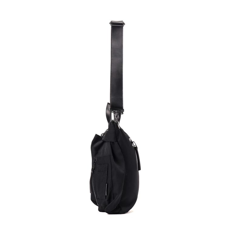 Y's - WOOL GABARDINE HELMET BAG (BLACK) / ウールギャバ Y's - WOOL GABARDINE HELMET BAG (BLACK) / ウールギャバ