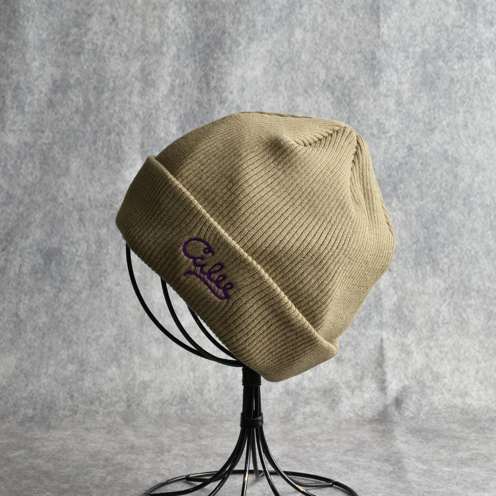 A/R KNIT CAP (ASH BROWN) / ニットキャップ