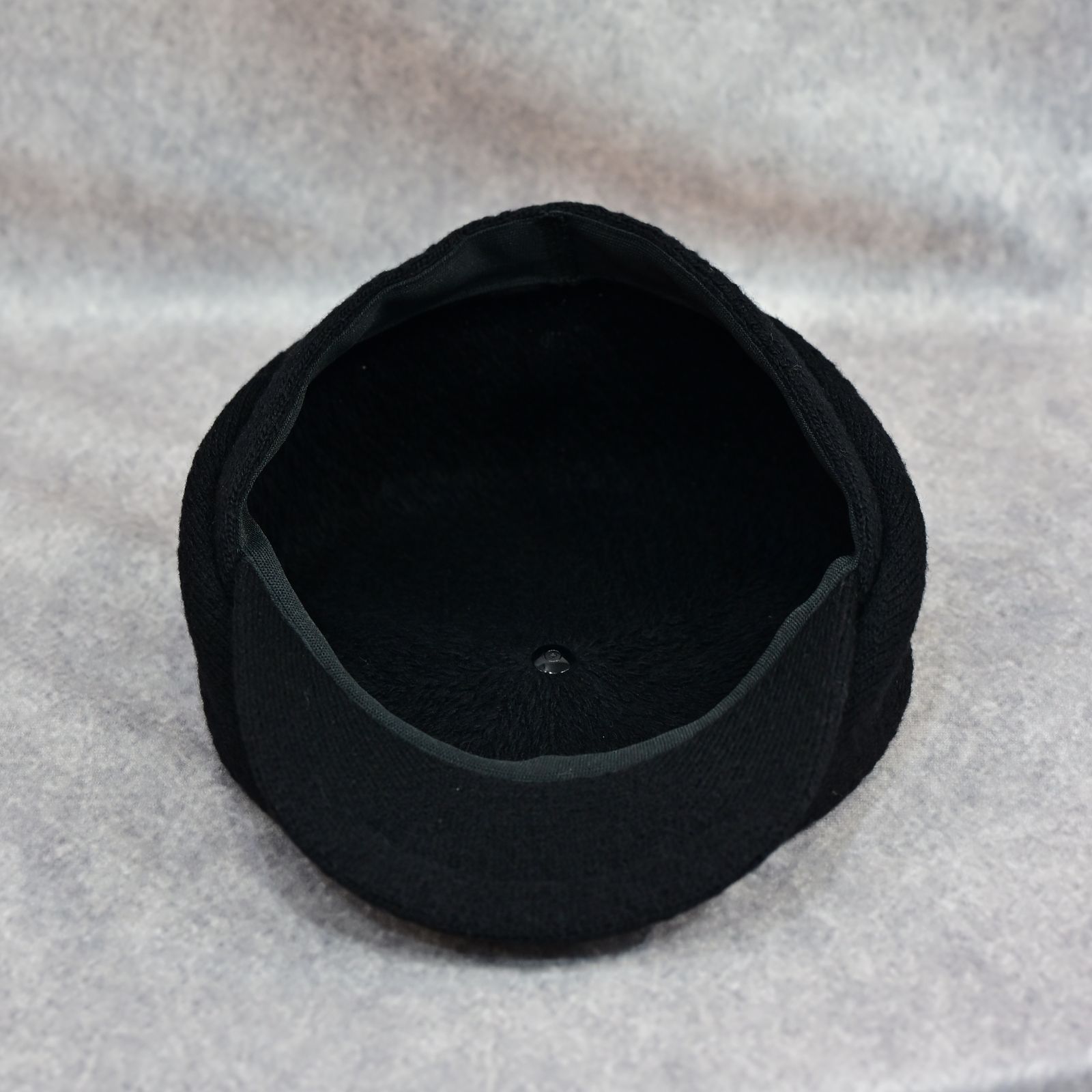 TWEED KNIT CASQUETTE （BLACK）｜ツイード ニット キャスケット （ブラック） PC-031-3650-10