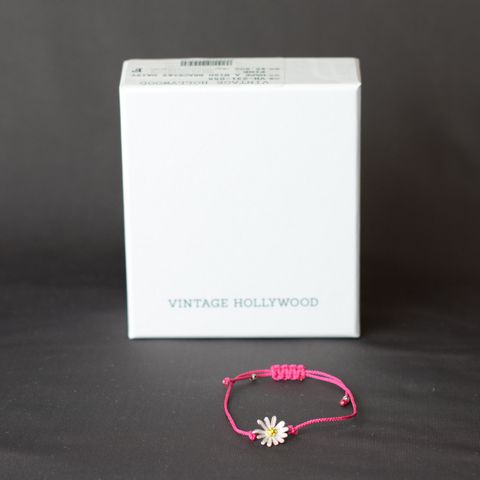 MAKE A WISH BRACELET DAISY (PINK)