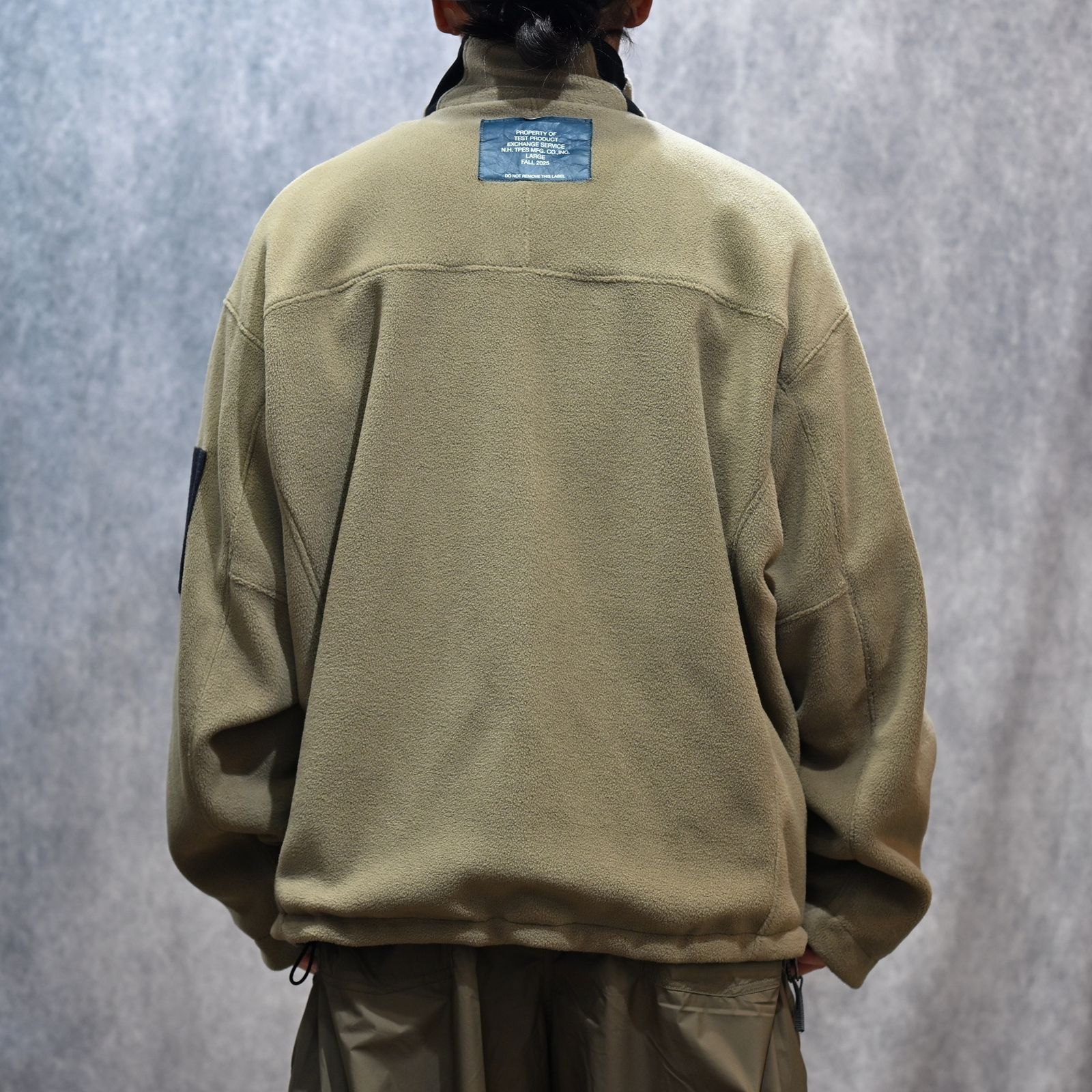 REVERSIBLE OVERSHIRT （BEIGE）｜リバーシブル オーバーシャツ｜9252-BL01-003