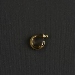 LOGO ROLL PIERCE ＜REGULAR＞ (GOLD) / ロゴ ロールピアス ＜レギュラー＞