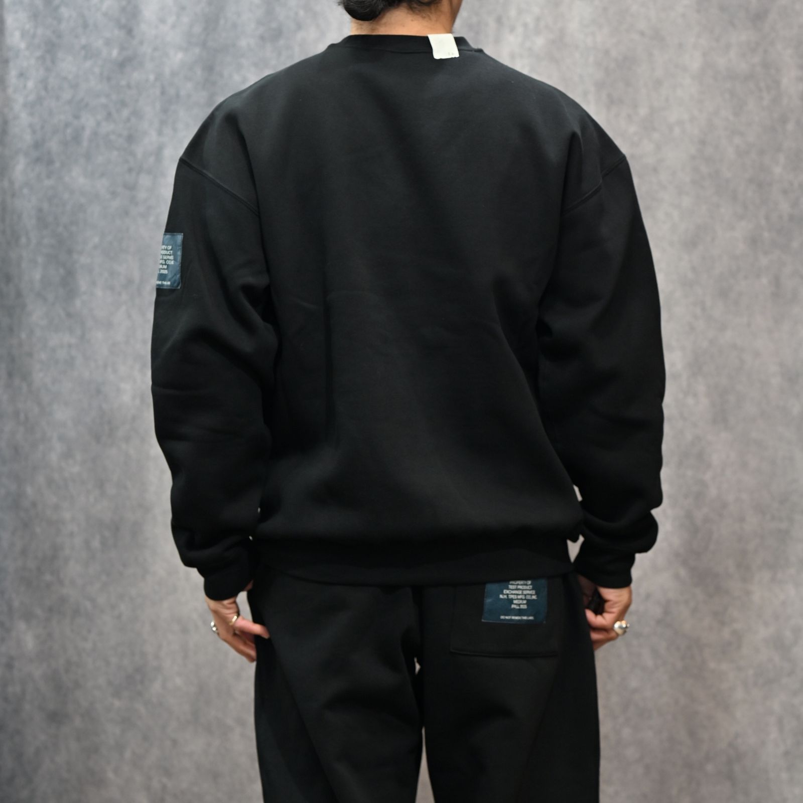 EXCHANGE SERVICE SWEAT SHIRT （BLACK） / エクスチェンジ スウェットトレーナー （ブラック） 9252-CS81