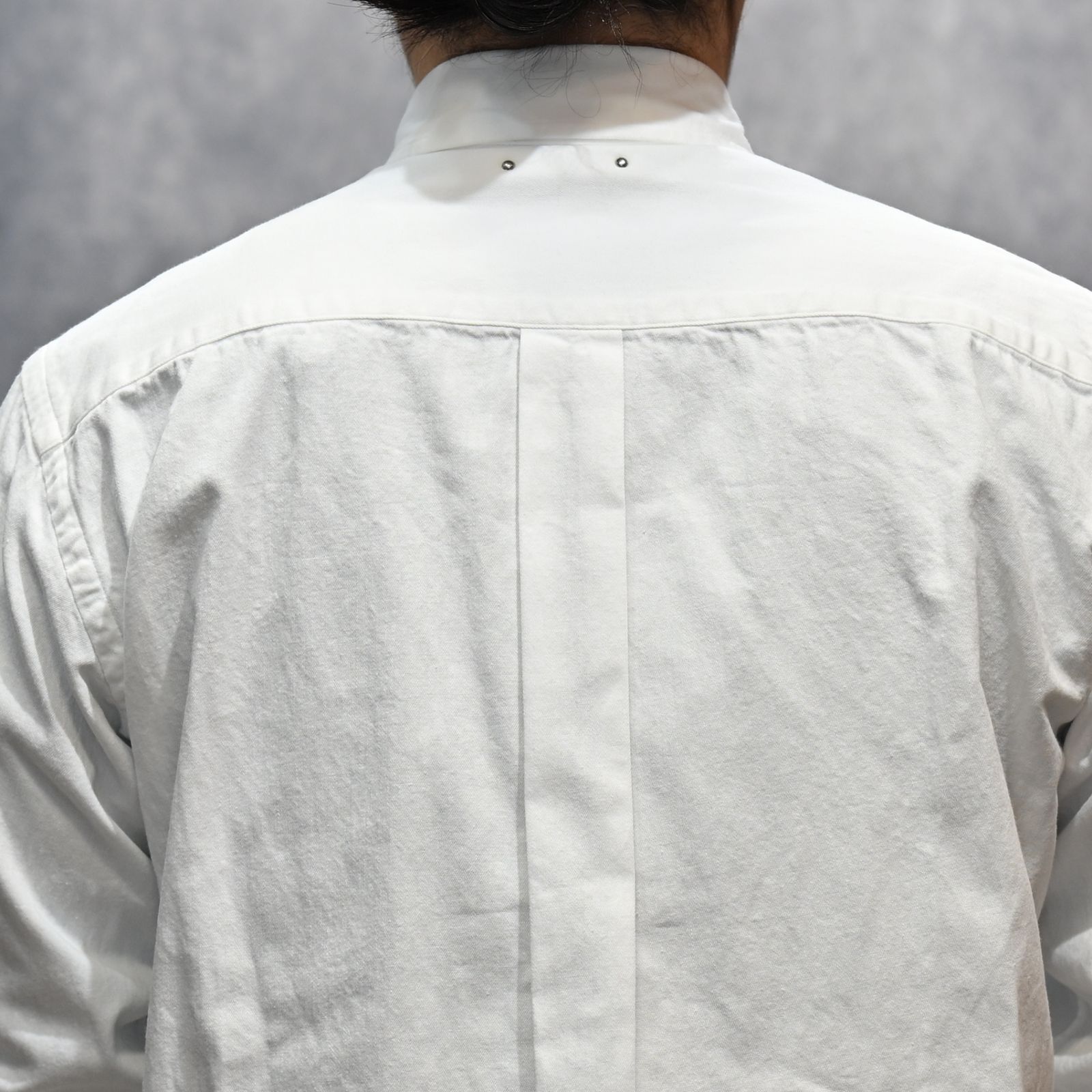 L.Denim BD SH （WHT）｜デニム ボタンダウンシャツ｜2603-5003