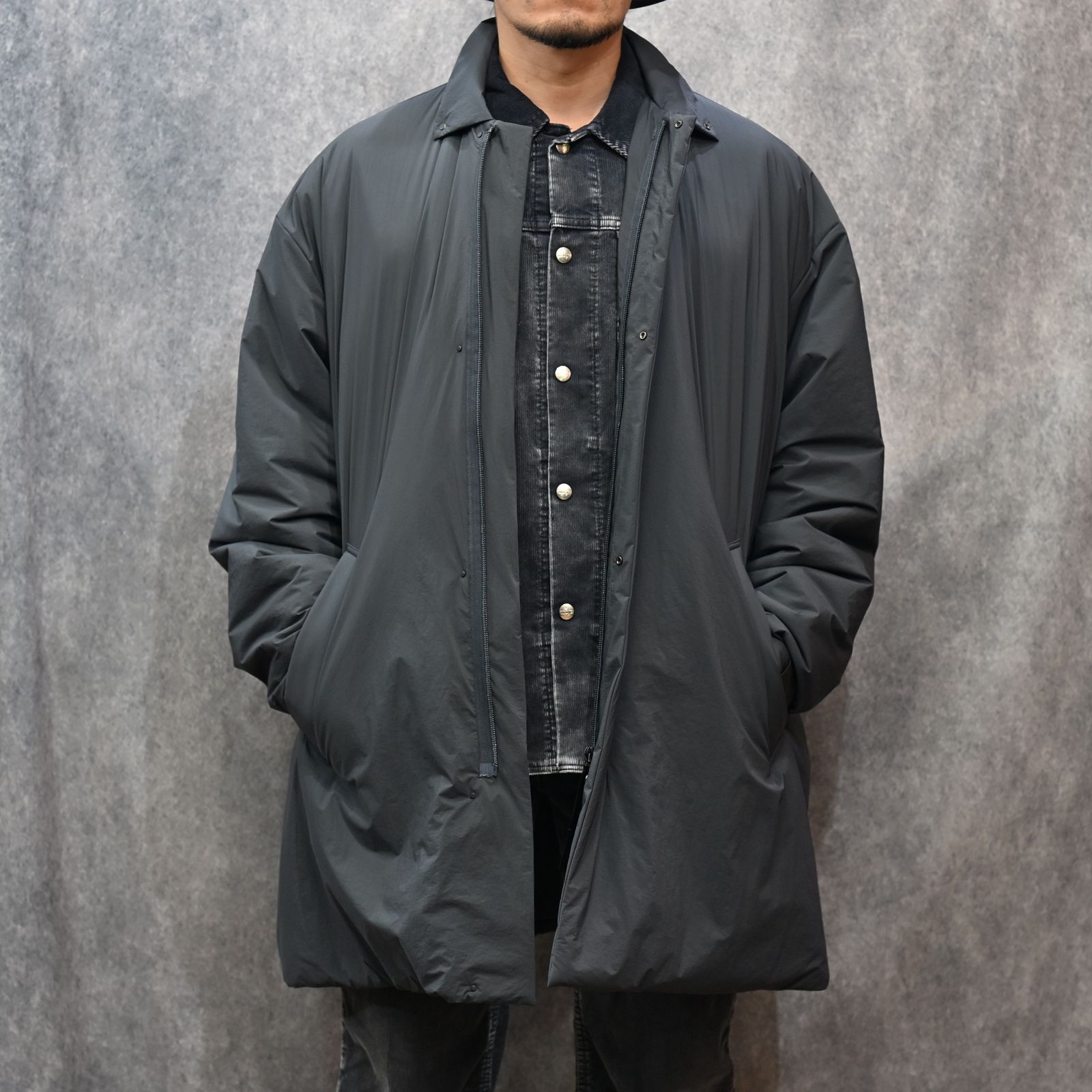 BALMACAAN COAT （CHARCOAL）｜バルマカンコート｜2252-CO03-003