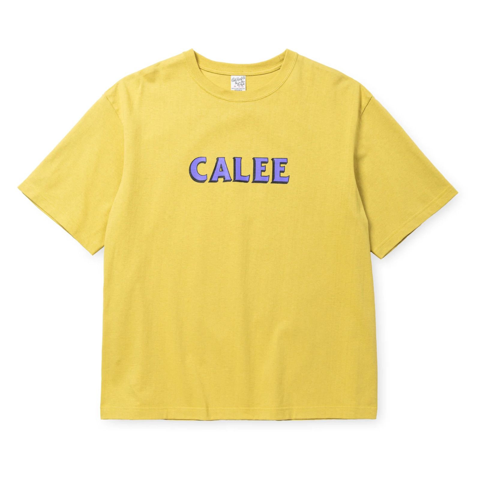 VINTAGE TYPE SYNDICATE RETRO GIRL TEE ＜NATURALLY PAINT DESIGN＞ (YELLOW)｜ワイドシルエット プリントTシャツ｜CL-25SS007NT