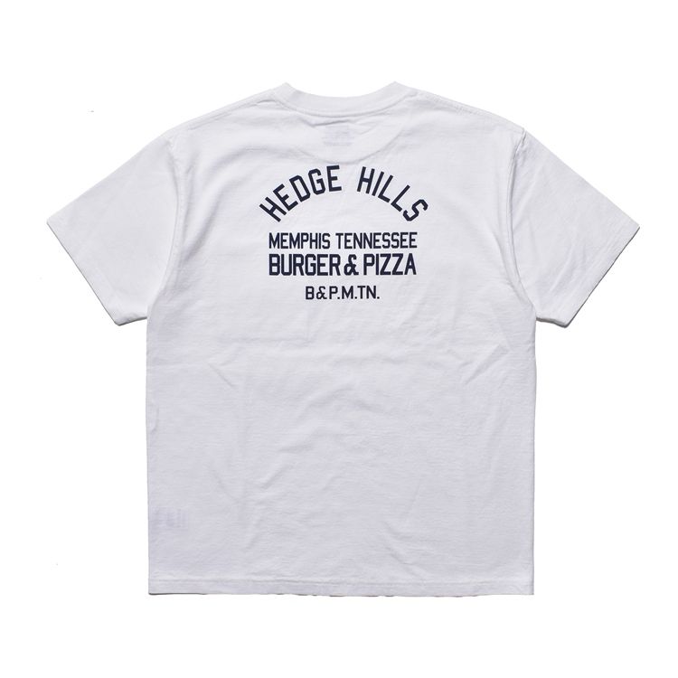 Hedge Hills Burger Shop T-SH （WHT） プリント Tシャツ （ホワイト）｜2605-4002