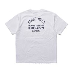 Hedge Hills Burger Shop T-SH （WHT） プリント Tシャツ （ホワイト）｜2605-4002
