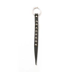 STUDS LEATHER KEY HOLDER (BLACK)｜スタッズ レザー キーホルダー｜CL-25AW003LE