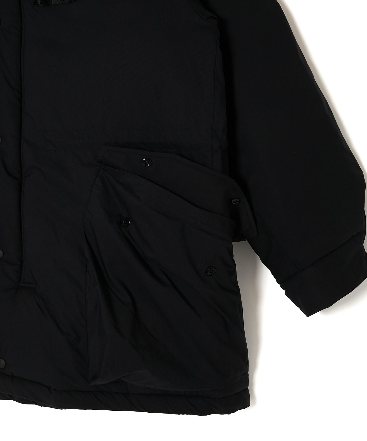 HOODIE COAT (BLACK) -  フーディー コート （ブラック） 9242-CO01-001