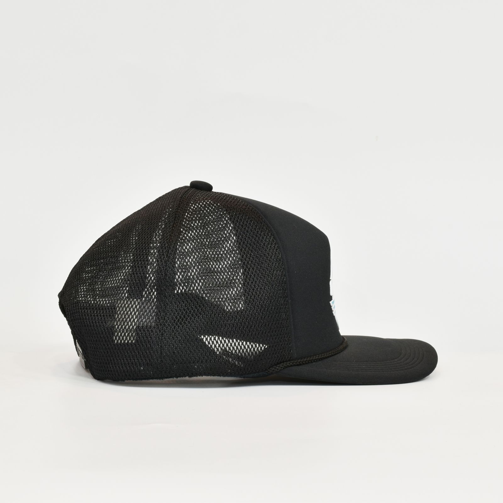 Trucker Mesh Cap "RACERBOY" (BLACK)｜メッシュキャップ｜Y01009
