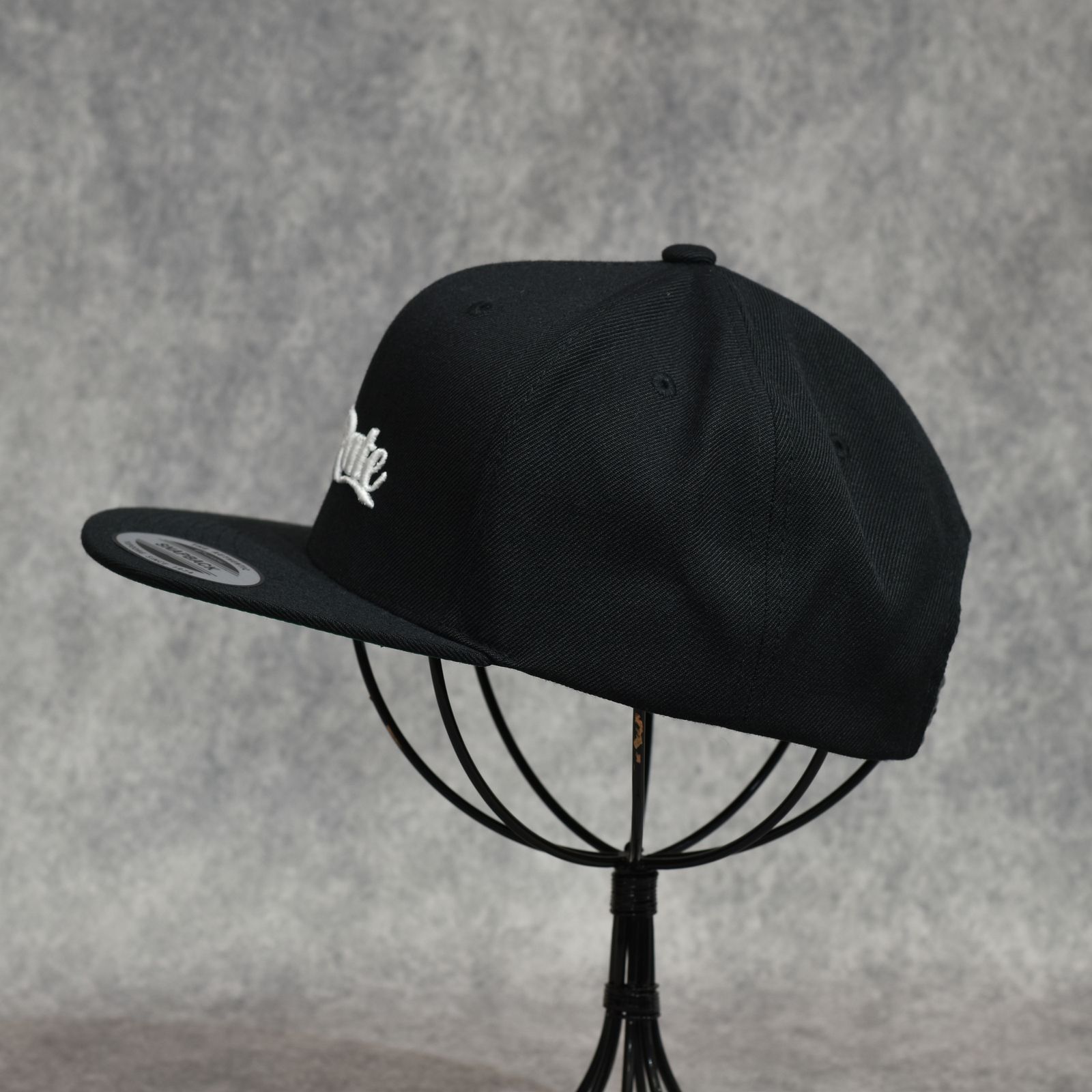 CUTRATE LOGO EMBROIDERY B.B CAP (BLACK)｜ロゴ刺繍 ベースボールキャップ｜CR-26SS004