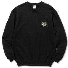 CLB Embroidery crew neck sweat (Black) / クルーネックスウェット