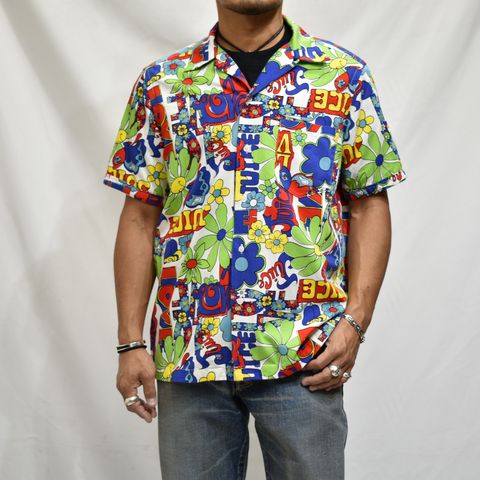 L.Juice Denim S/S Open Collar SH