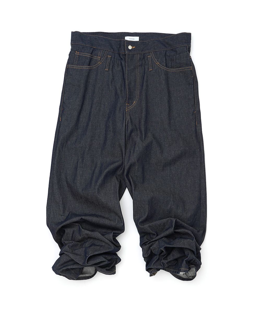 FACETASM - SUPER BIG DENIM PANTS (INDIGO) | chord online store