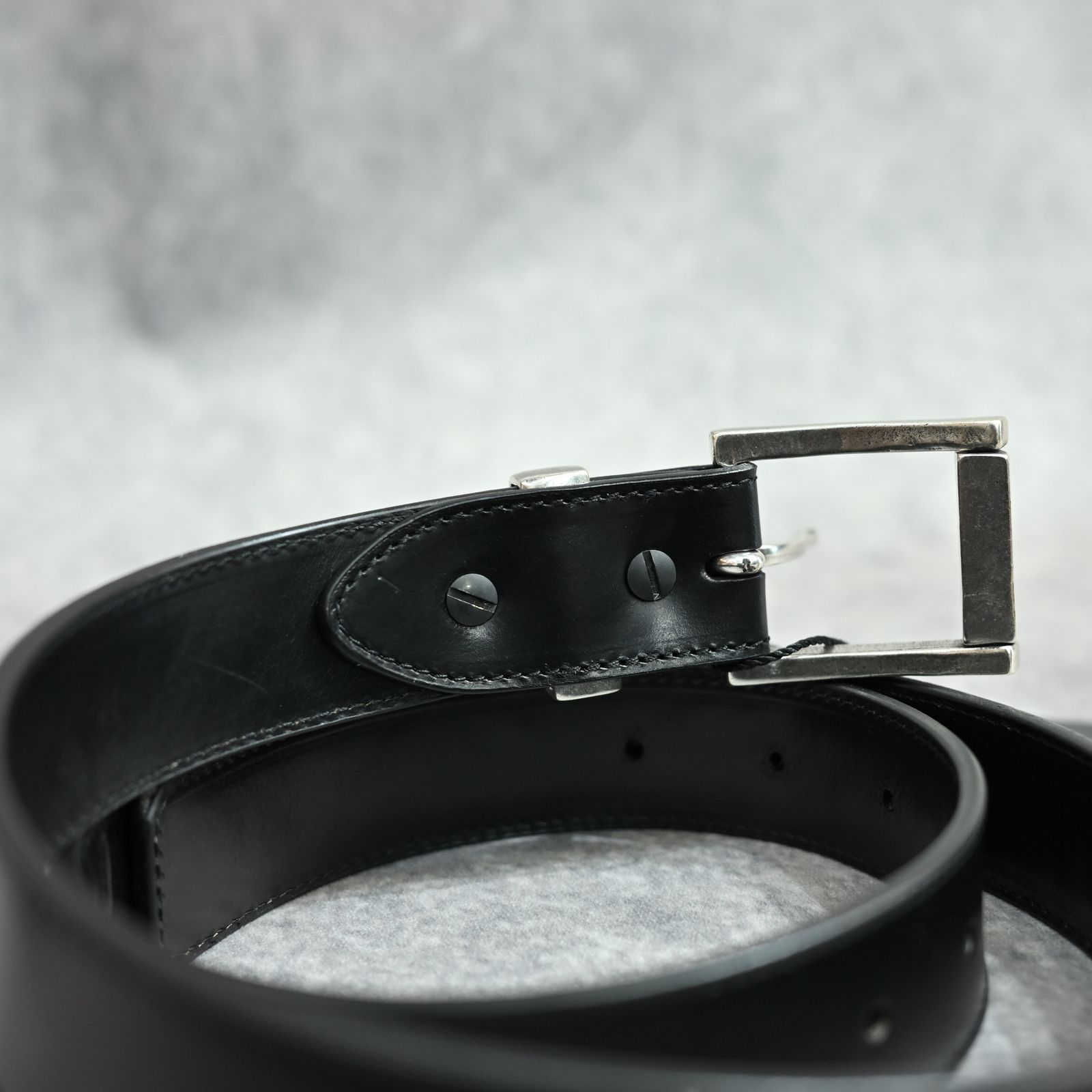 ホーウィンクロムエクセル 35mm ベルト （BLACK）｜894-06