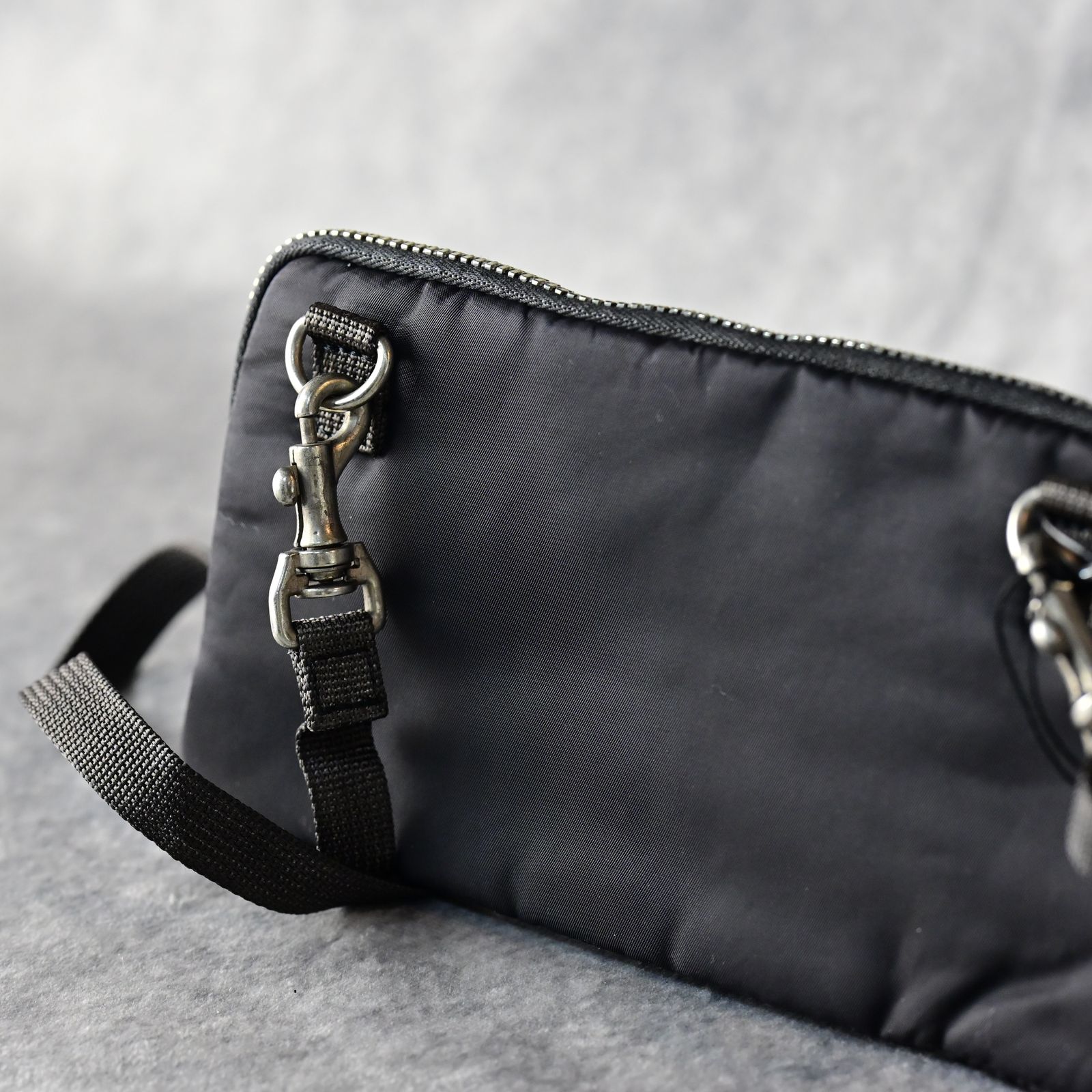 SUPER NYLON WALLET POUCH (BLACK) | スーパーナイロン ポーチ （ブラック）