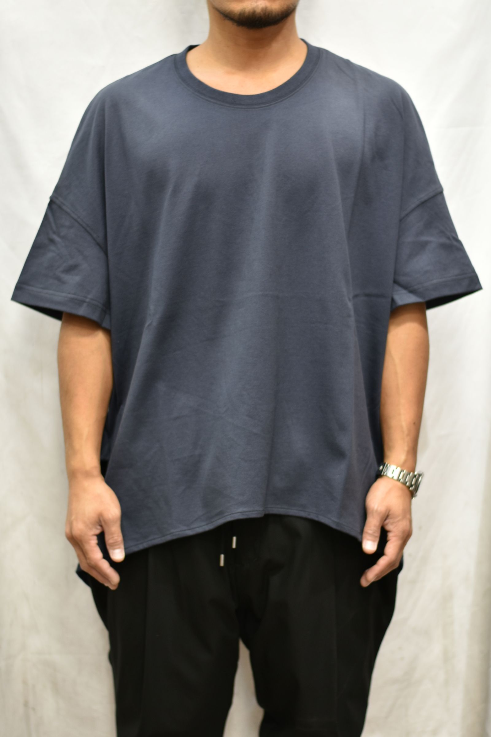 ポンチョTシャツ / LB21SS-TE01-YG (SALVIA BLUE)
