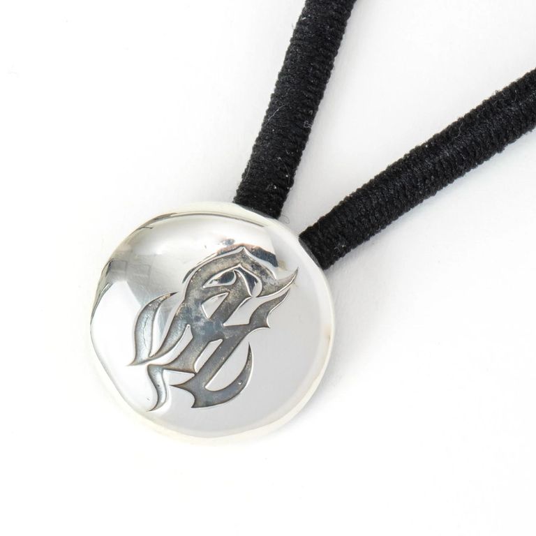 CALEE LOGO SILVER CONCHO コンチョ ヘアゴム CALEE - CAL NT LOGO SILVER CONCHO (SILVER) / シルバー