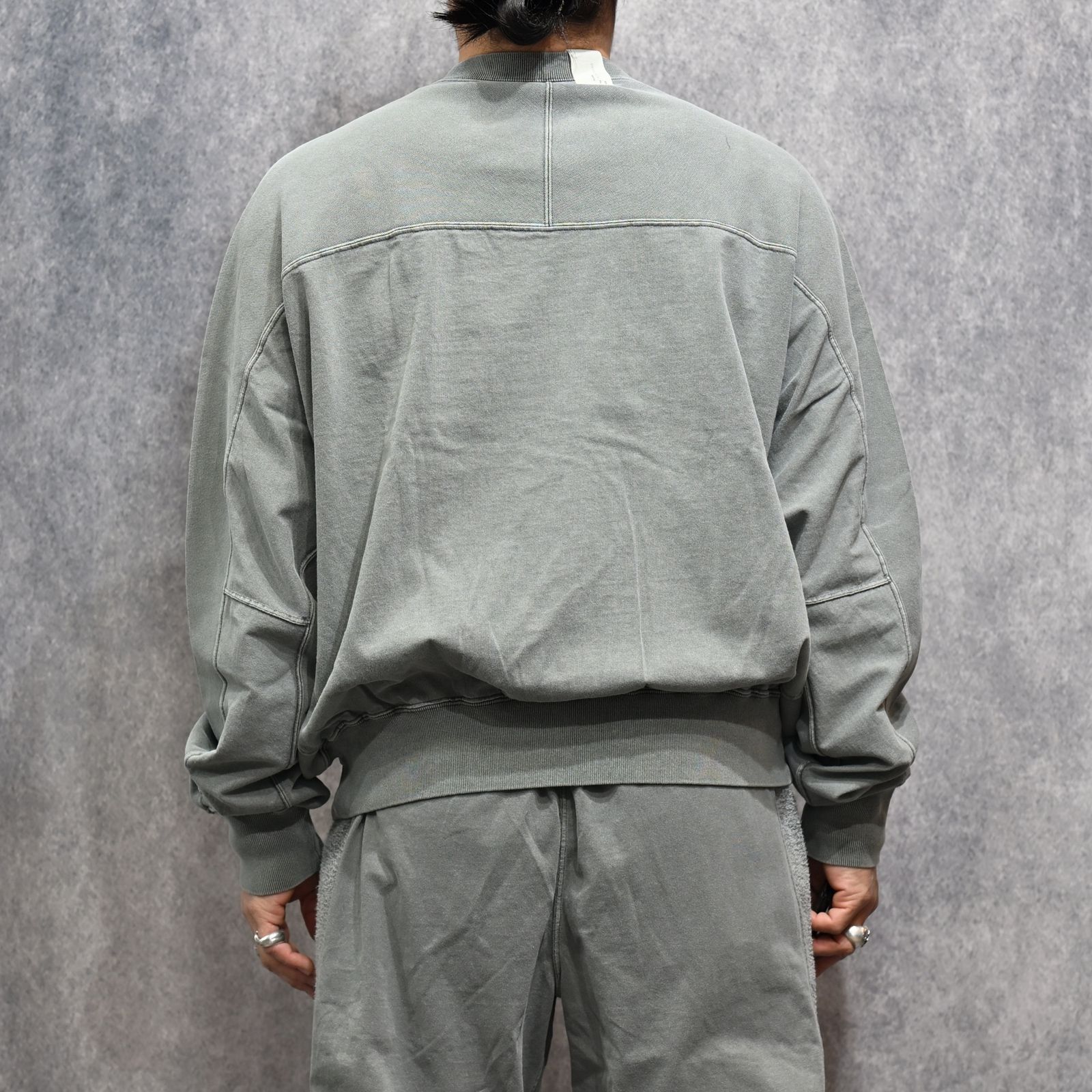 N.HOOLYWOOD × Champion｜REVERSIBLE CARDIGAN （GRAY / グレー）｜リバーシブルカーディガン｜C8-D020